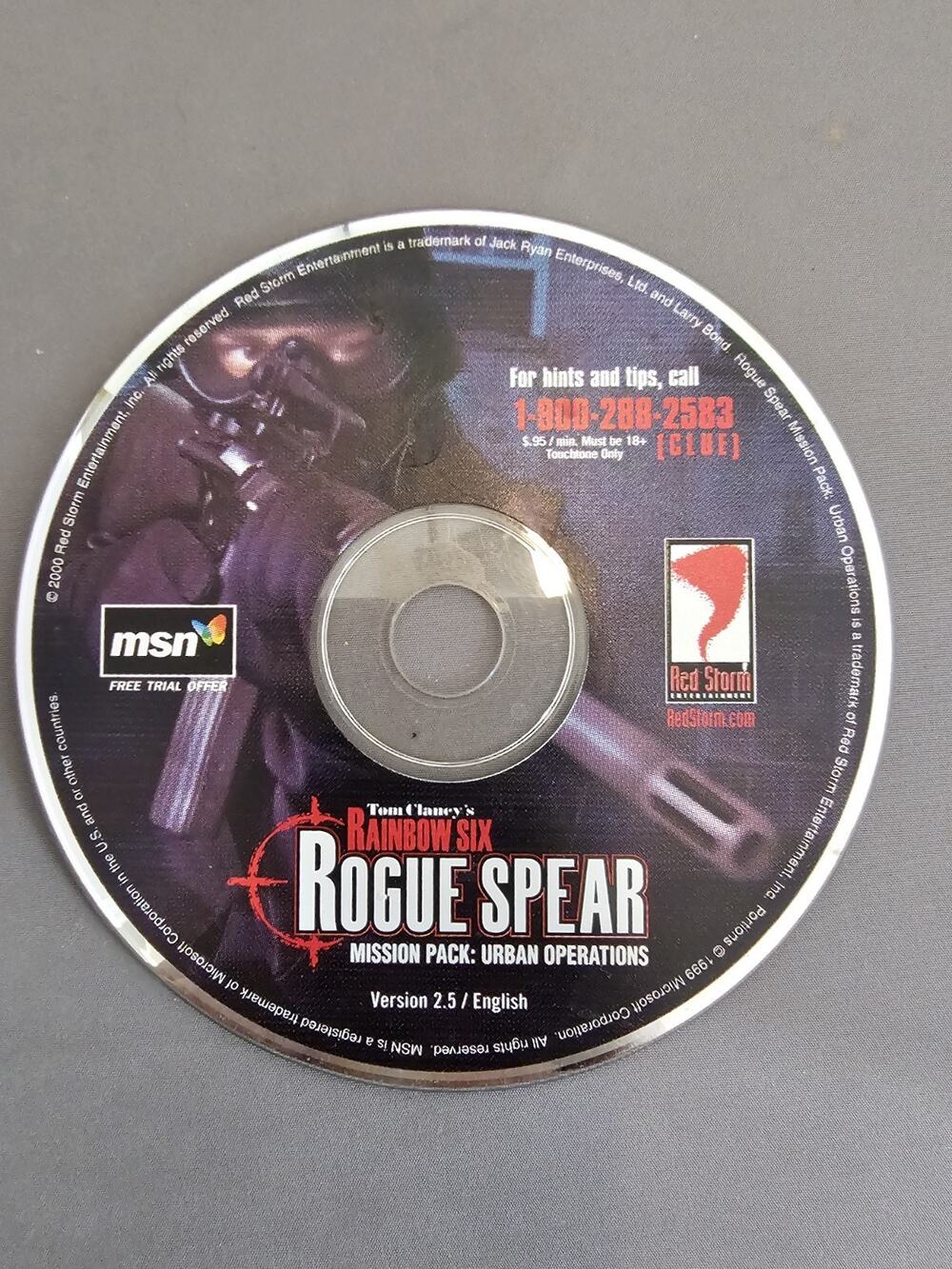2000 Tom Clancy's Rainbow Six Rogue Spear Mission Pack: Urban Operation V2.5-PC